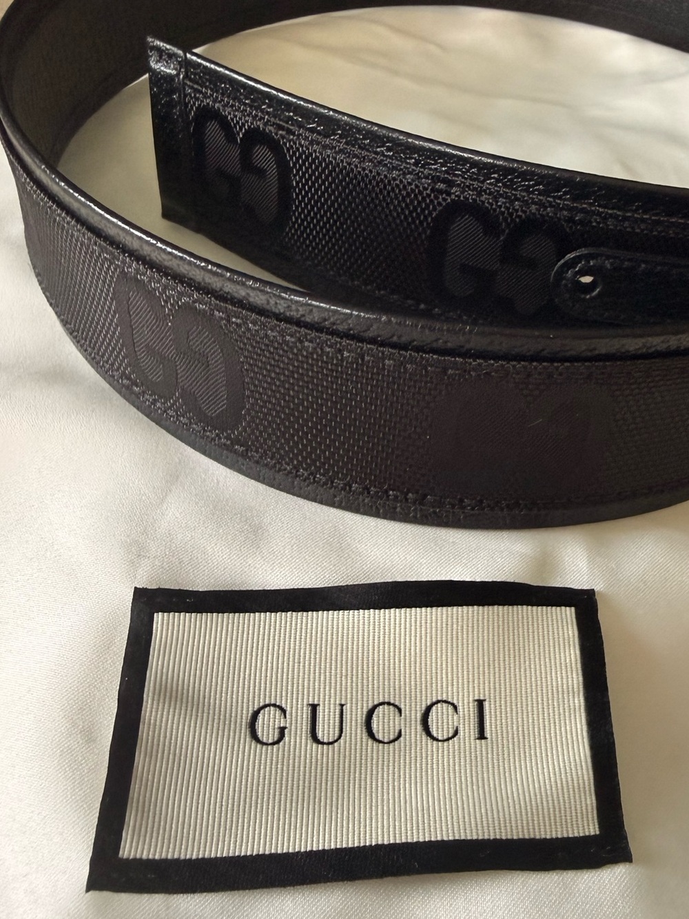 Gucci Men's “Off the Grid” Belt sz 80 NWT - Picture 2 of 10